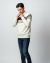Classic Fit Knit rabbit wool Jersey shirt
