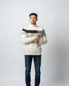 Classic Fit Knit rabbit wool Jersey shirt