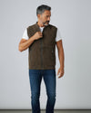 Soft Wool Padded Gilet