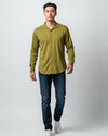 Easy-Care Textured Casual Shirt