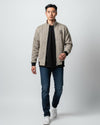 Modern Logo Wool Jacket
