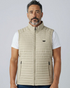 Leather Quilted gilet