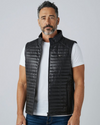 Leather Quilted gilet
